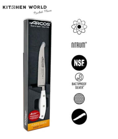 มีดทำครัวสแตนเลสไนตรัม® Arcos 230624 ขนาด 15 ซม._4